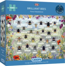 GIBSONS Puzzle Brilantné včely