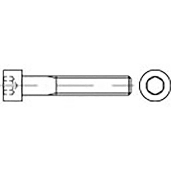 TOOLCRAFT TO-6856395 skrutky s valcovou hlavou M20 120 mm vnútorný šesťhran DIN 912 ocel pozinkované 25 ks; TO-6856395