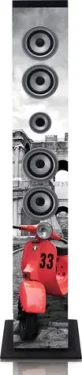 LENCO IBT-6 Roma / Stĺpový reproduktor / 40W / Bluetooth / FM / USB / SD / AUX / LCD (IBT-6ROMA)