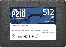 Patriot P210 512GB 2.5" SATA III (P210S512G25)