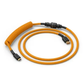 Glorious GMMK USB-C/USB-A krútený kábel 1.4m zlatá / pre klávesnice Glorious / 1x USB-C(M) / 1x USB-A(M) (GLO-KB-ACC-CBL-COIL-GGLD)