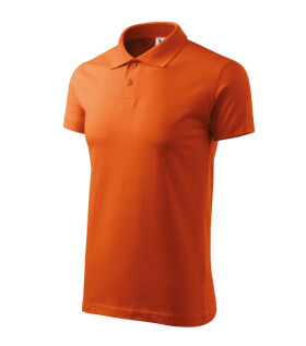 Single J. pánske polo tričko oranžové L