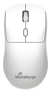 MediaRange MROS257 biela / Bezdrôtová optická myš / 1600 DPI / 2.4 GHz / 4 tlačidlá (MROS257)