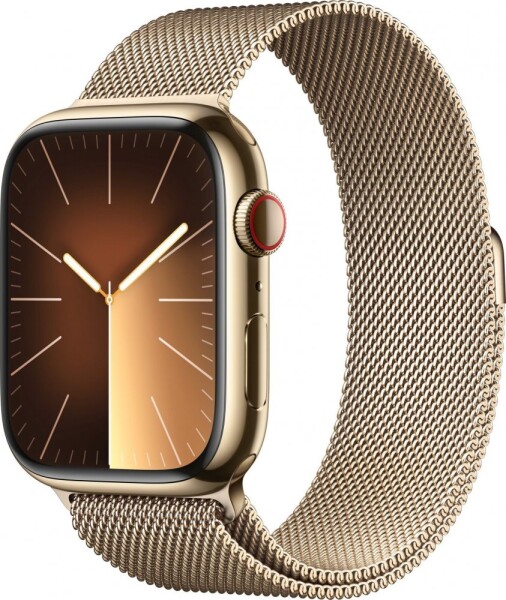 Apple Watch Series 9 Cellular 45mm, zlaté