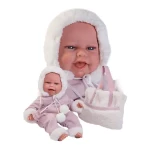 Antonio Juan 70360 CLARA - realistická bábika bábätko so špeciálnou pohybovou funkciou a mäkkým látkovým telom - 34 cm