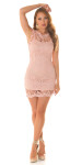 Sexy KouCla lace sheath mini dress