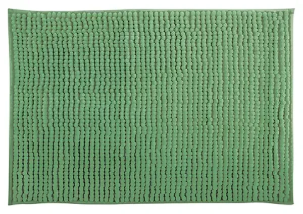 MSV CHENILLE kúpeľňová predložka 60 x 90 cm bazalková / mikrovlákno / protišmyková