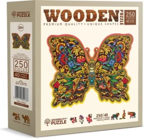 Wooden City Drevené puzzle Kráľovské krídla