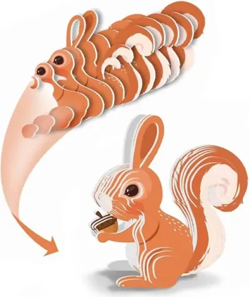 JOKOMISIADA 3D puzzle Veverička