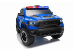 Mamido Mamido Elektrické autíčko Dodge Ram modré s majákmi 4x4 | 12V10Ah