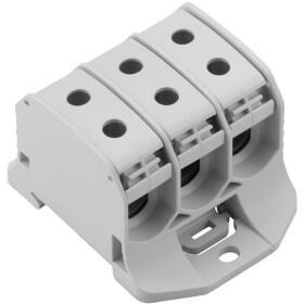 Weidmüller 2502620000 priechodná svorka 56.60 mm skrutkovací sivá 3 ks; 2502620000
