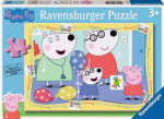 Ravensburger Prasiatko Peppa kamarátkou 35 dielikov