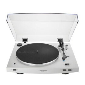 AUDIO-TECHNICA AT-LP3XBTWH biela / Automatický gramofón / 33 RPM amp; 45 RPM / remeňový pohon / automatický (AT-LP3XBTWH)