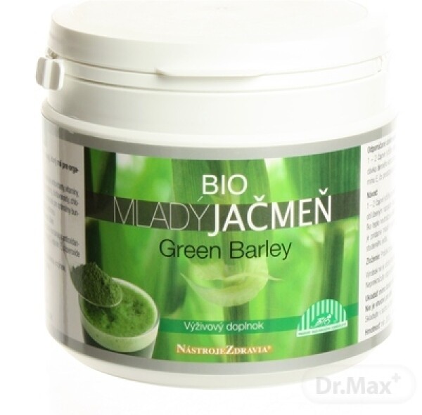 NÁSTROJE ZDRAVIA Mladý jačmeň BIO green barley 200 g