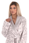 Dámsky župan Flora 2556 9103 dove grey - Vestis XL