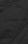 Čierna dámska bunda typu bomber (16M9070-392) odstíny černé XXL (44)