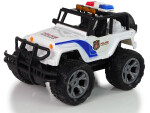 Mamido Elektrické autíčko R/C Polícia Jeep 1:14 Diaľkovo Ovládaný so Svetelnými Efektmi