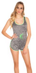 Trendy KouCla Workout Playsuit