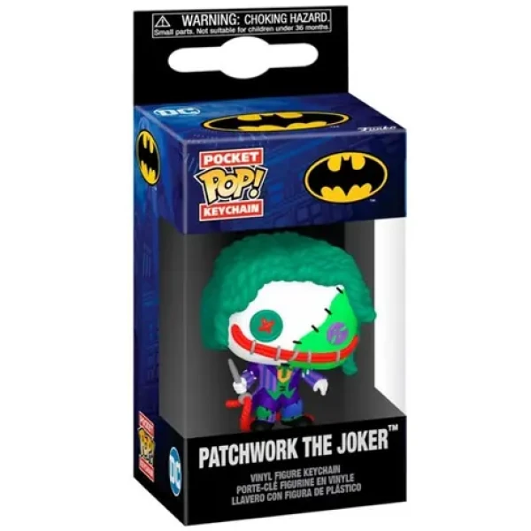 Funko POP! Kľúčenka Patchwork Joker (DC Comics)