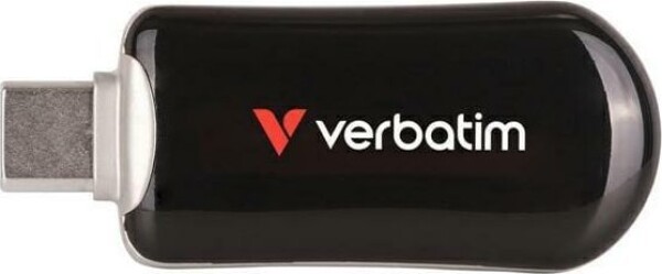 Verbatim Pendrive Plectra 256GB USB-C Čierny/black 30226