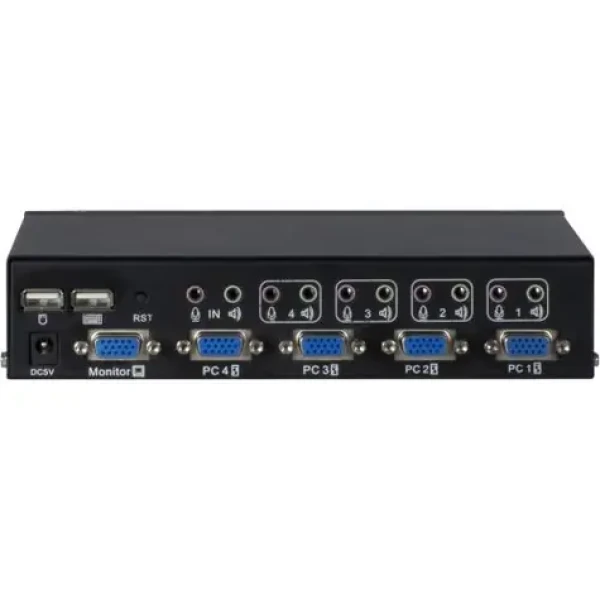 INTER-TECH AS-41UA / 4-portový KVM prepínač / VGA (88887169)