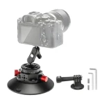 Neewer CA013 / Držiak s prísavkou / pre športové kamery / závit 1/4 a 3/8 palca / nosnosť 40 kg (B0BYDQTXD1)