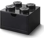 Room Copenhagen Lego Desk Drawer 4 čierna / Úložný box / 160 x 115 x 160 mm (40201733)