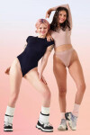 Dámske nohavičky EVER Infused Aloe High leg - FOGGY MAUVE - béžové 6116 - SLOGGI PURPLE S