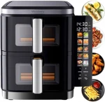 Webber Air Fryer Dual Zone / Teplovzdušná fritéza / 2800 W / 11 l XXL / 2 zóny (05AF901)