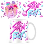 Pyramíd Mug Saja Boys KPop Demon Hunters / Keramický hrnček / 315 ml (MG2510651CEPM)