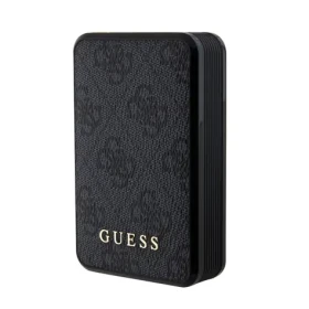 Guess PU 4G Leather Powerbanka 10000mAh čierna (3666339171384)