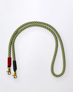 Topologie 10mm Rope Strap Orange Checkboard