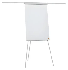 NOBO Flipchart Essentials na trojnožke / Magnetický oceľový povrch / nastaviteľná výška do 188 cm / skladacia (1915693)