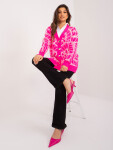 Dámsky sveter BA SW 2040.78 Neon pink - BADU Obchod one size neonová růžová