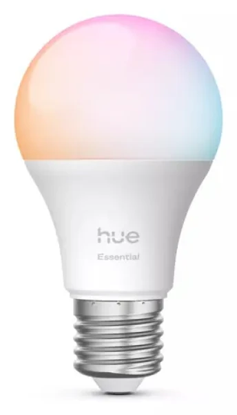Philips Hue Essential E27 8W RGB / Inteligentná LED žiarovka / 806 lm / Bluetooth (SKL000509945)
