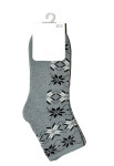 Dámske ponožky Steven Frotte art.123 melanžová šedá/lurex 35-37