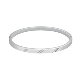 Rosefield Elegantný pevný náramok s kryštálmi JBLCS-J1044
