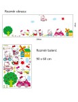 Veselá Stena Samolepka Hello Kitty na výlete