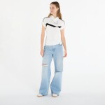 Tričko adidas Reconstructed Top Off White/ Black XS