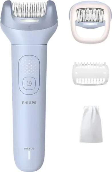 Philips BRE708/00 modrá / Epilátor / 2 rýchlosti / mokré suché holenie / rýchlonabíjanie / 60 min prevádzky (BRE708/00)