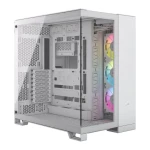 Corsair iCUE 6500X RGB biela / ATX / 4X USB-A 3.1 / 1x USB-C 3.2 / 3x 120mm / bez zdroja / priehľadná bočnica (CC-9011270-WW)