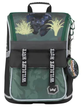 BAAGL Školská aktovka Zippy Panter / 18 l / vhodná pre 1.-2. triedu (A-8149)