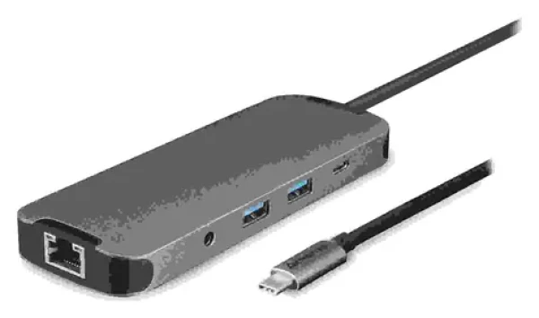 Chieftec DSC-901 Titan / Dokovacia stanica / USB-C 3.2 Gen1 / HDMI 2.0 / 2x USB-A / GLAN / SD/microSD (DSC-901)