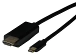 EFB USB-C - HDMI kábel čierna / Adaptérový kábel / 4K 60Hz / HDCP / USB 3.2 / 2 m (EBUSBC-HDMI-4K60K.2)