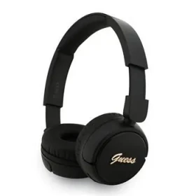 Guess Script Metal Logo Bezdrôtové Slúchadlá Black (57983125113)