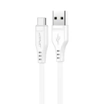 Acefast C3-04 biela / Kábel / USB-C (M) - USB-C (M) / 1,2 m / 3A