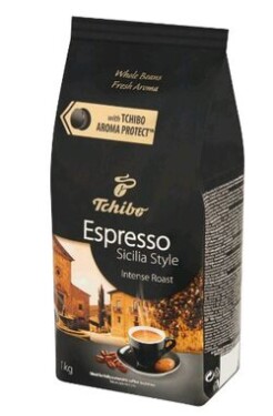 Tchibo 500830 Espresso Sicilia Style 1kg / Zrnková káva / 20% Robusta amp; 80% Arabica (4061445008293)