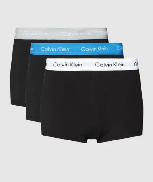 Pánske boxerky 3 pack U2664G CAZ čierna - Calvin Klein M černá