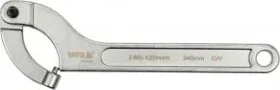 YATO YT-01678 Hákový kľúč kĺbový 80-120 mm (YT-01678)