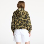 Mikina A BATHING APE 1St Camo Heavy Wash Cropped Fit Zip Hoodie UNISEX Green XL